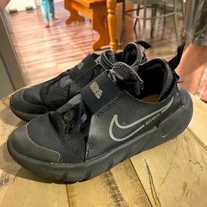 Little boys Nike shoes. Good condition. Size 12.5. Black